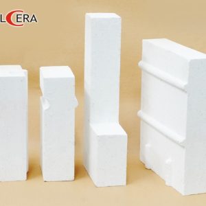 High-temperature refractory bricks