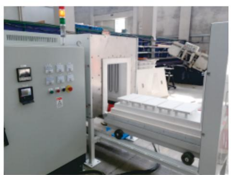 High-temperature trolley furnace