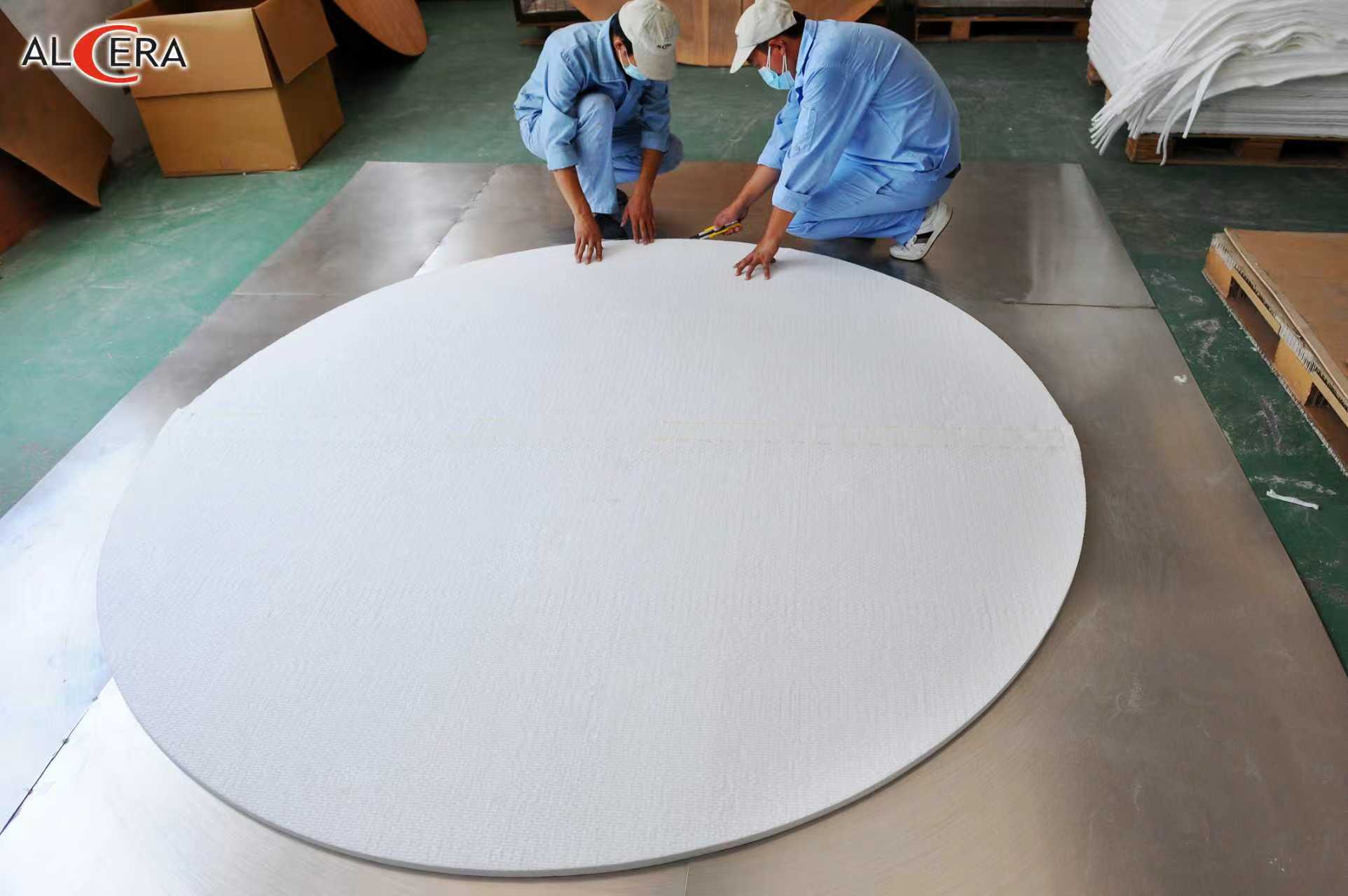 Fiber blanket